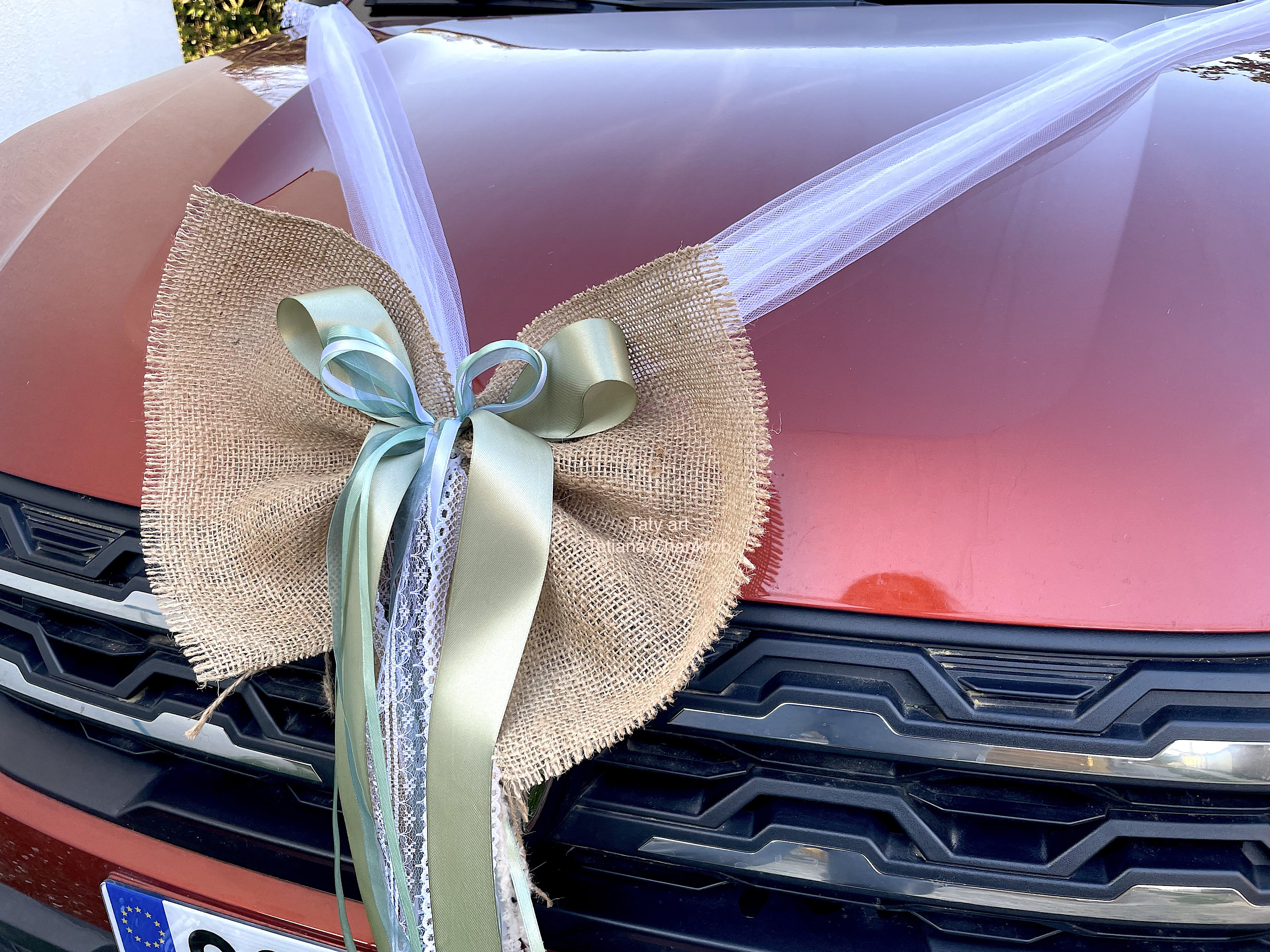 30 Noeuds Voiture Mariage Blanc Satin - Décoration Nœuds Papillon Pour Voiture Cérémonie Chaise Cadeau