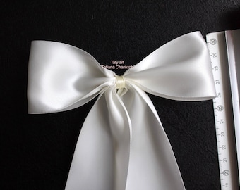 Wedding car decoration, Satin bow tie/car decoration/wedding car decoration/wedding car bow tie/bow tie satin/Satin knot/loop