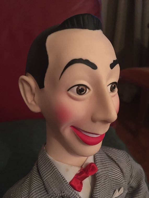 non talking pee wee herman doll