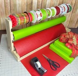 Ultimate Collapsible Mesh Roller  Gift wrapping station, Wrapping paper  holder, Wrapping station