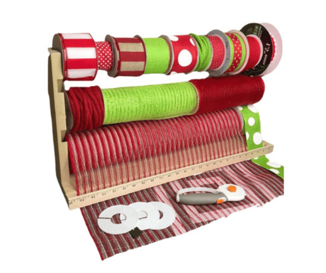 Triple Stationary Mesh Roller, Triple Mesh Roller, Susie's Wreaths and ...