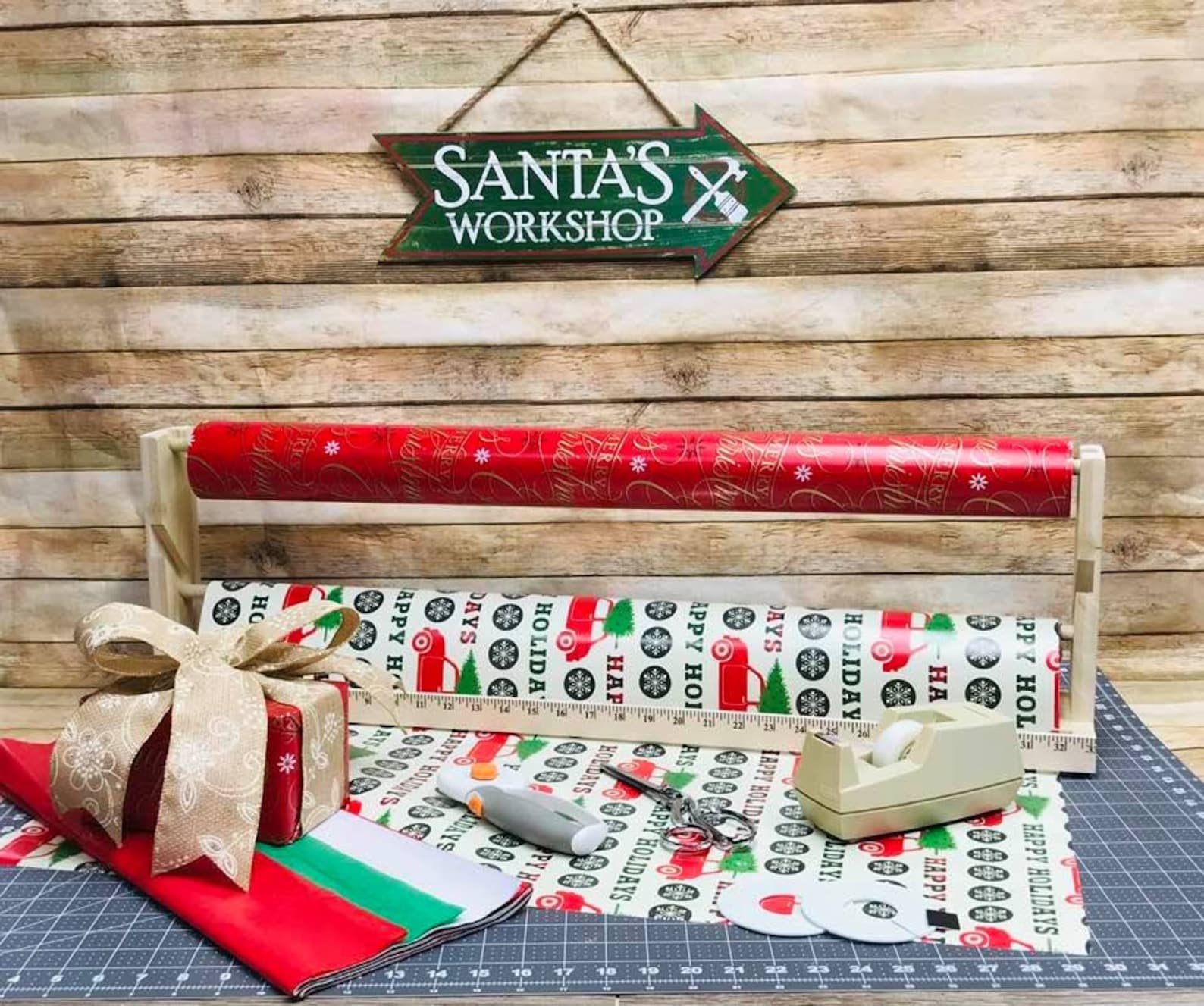 Gift Wrap Buddy Gift Wrap Holder Gift Wrapping Gift Wrap Etsy Canada