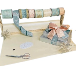 The Buddy PRO, Gift Wrapping Station, Triple Collapsible Mesh Roller/Wrapping Paper Holder