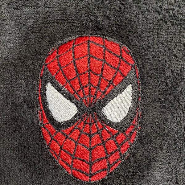 Personalized Spiderman Hand Towel