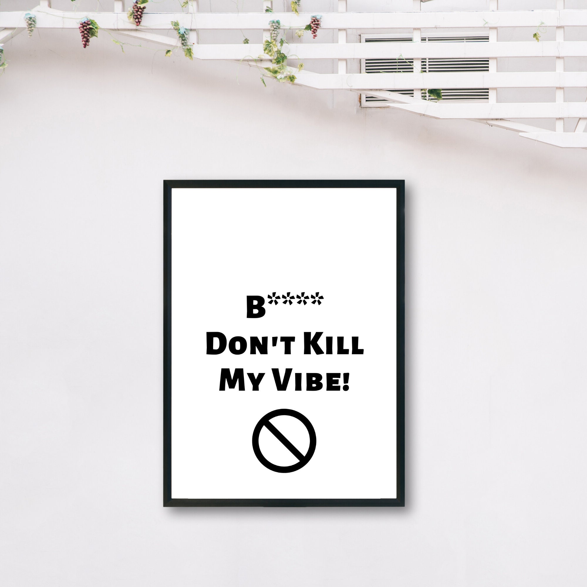 nigga dont kill my vibe nigga dont kill my vibe