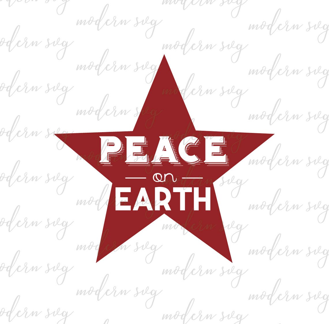 Vintage Christmas SVG Christmas Stencil Christmas Vector - Etsy