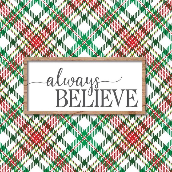 Download Free Believe Svg Vintage Christmas Cut File Christmas Stencil Etsy SVG DXF Cut File