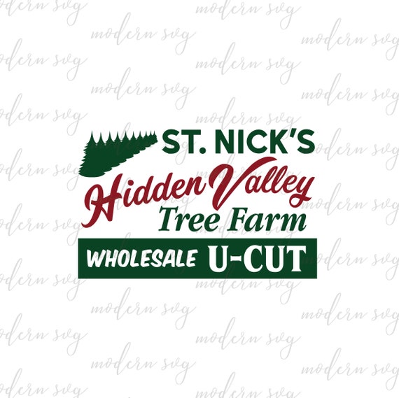 Download Free Christmas Tree Farm Svg Vector Sign Christmas Svg Etsy SVG Cut Files
