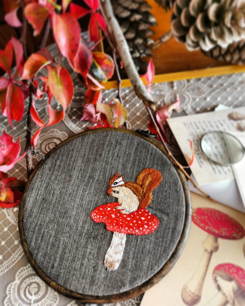 Case for Glasses, Hand Embroidery, Needlework, Handmade Embroidery Etsy