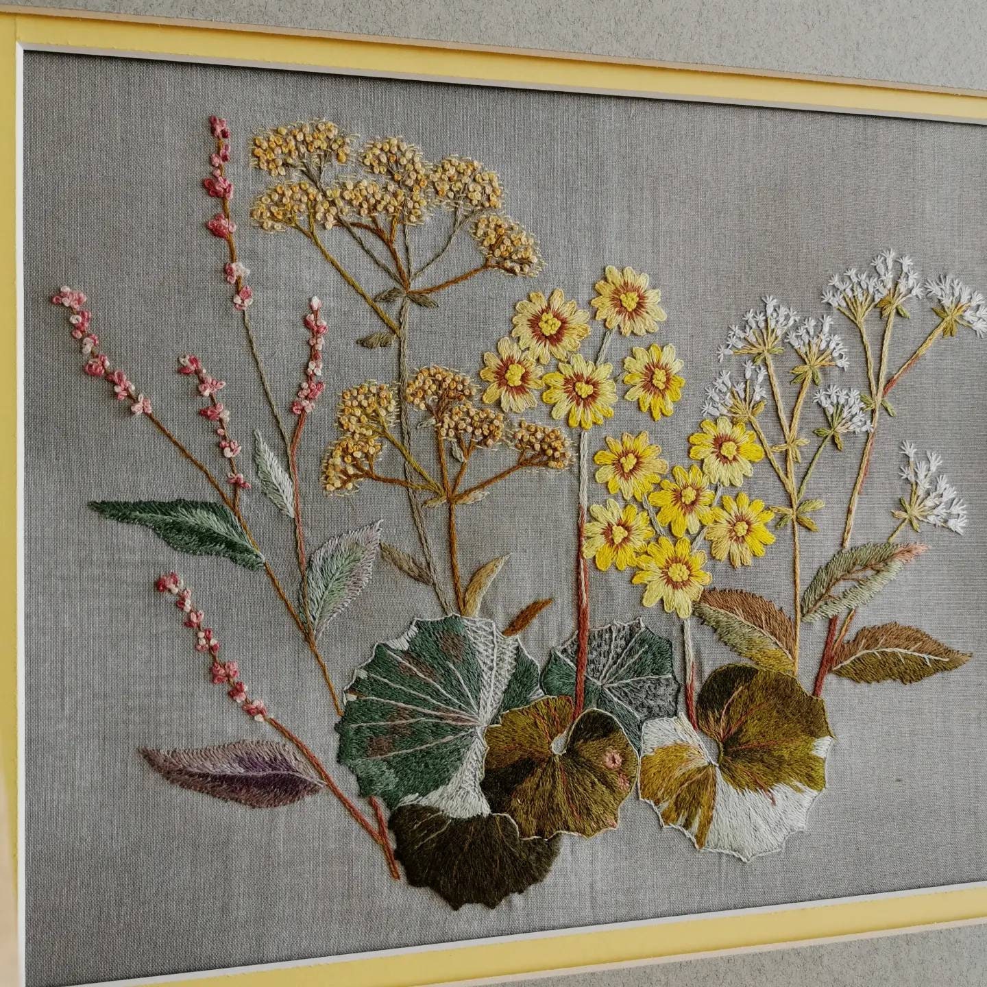Embroidered Picture, Hand Embroidery, Vintage Style, Home Decor - Etsy