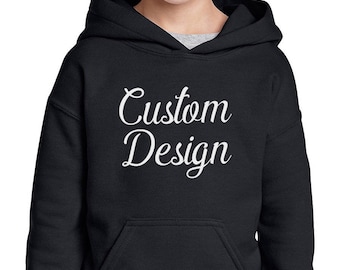Custom Youth Hoodie Sweatshirt Create your own design