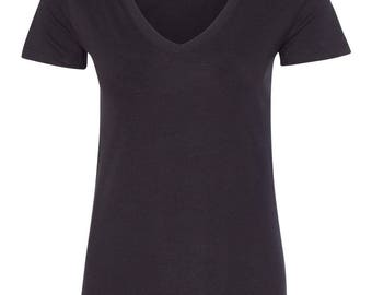 Custom Briddal Bachelorette Ladies V-Neck T-Shirt  Make your own design