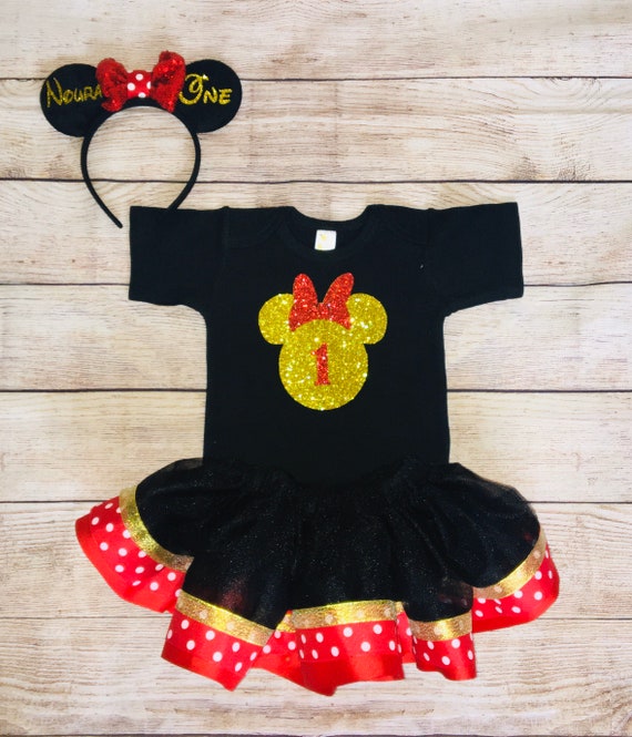 mickey mouse birthday outfit girl