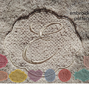 Embossed Embroidery Frame, Knockdown Stitch Embroidery Patterns, Floral Stitch Fill Frames for Machine Embroidery, a Set of 8 Frames
