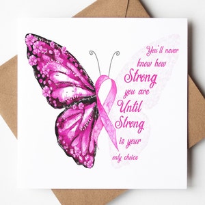 Cartes de force de papillon, cartes de message positif