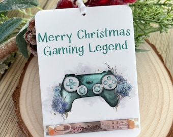Personalised Acrylic Money Holder | Gamer Christmas Gift | Gaming Controller