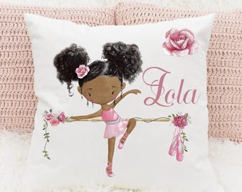 Ballerina-Kissen, personalisierte Kissen