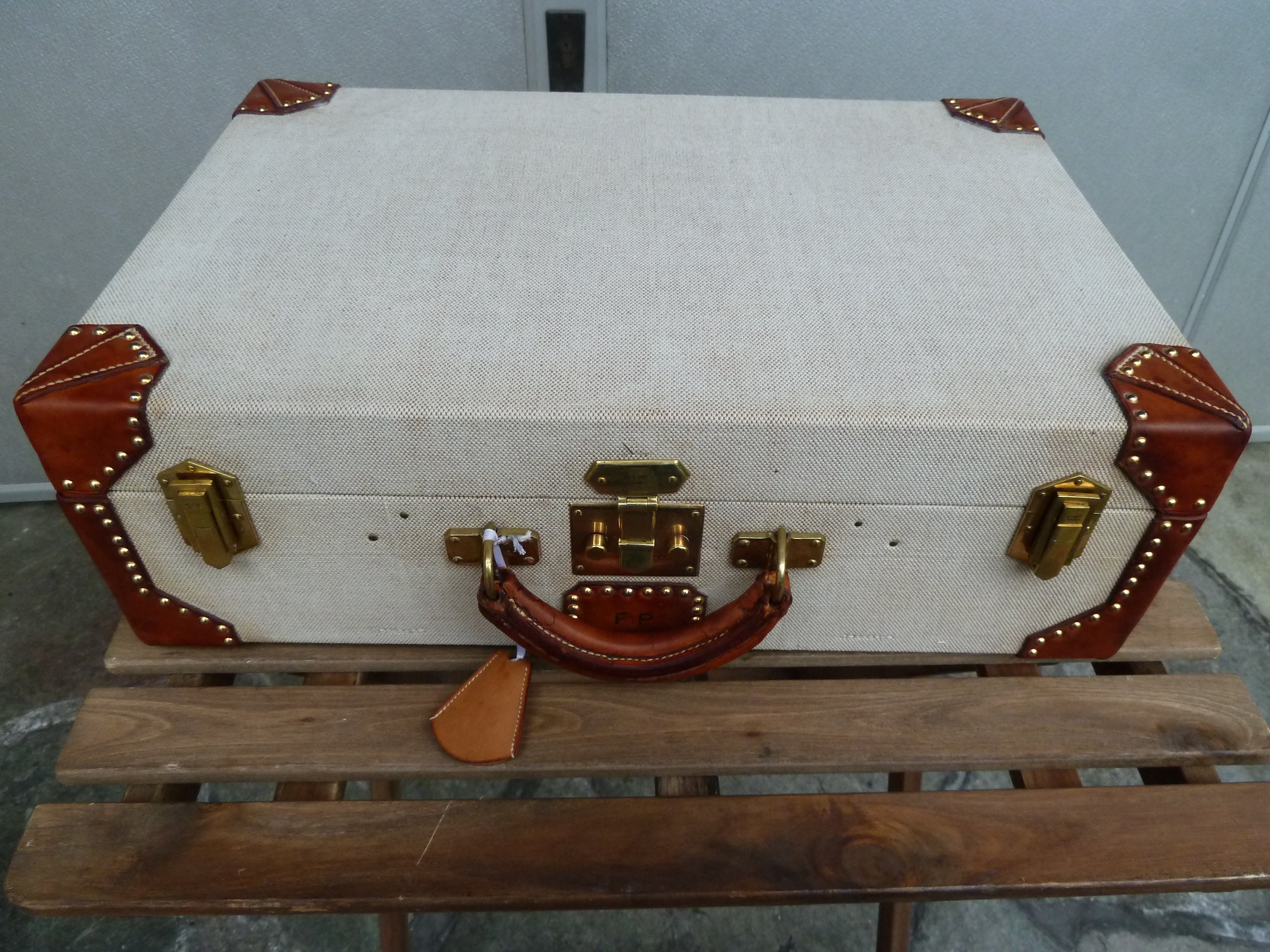 ORIGINAL HERMES Suitcase-vintage-classic 