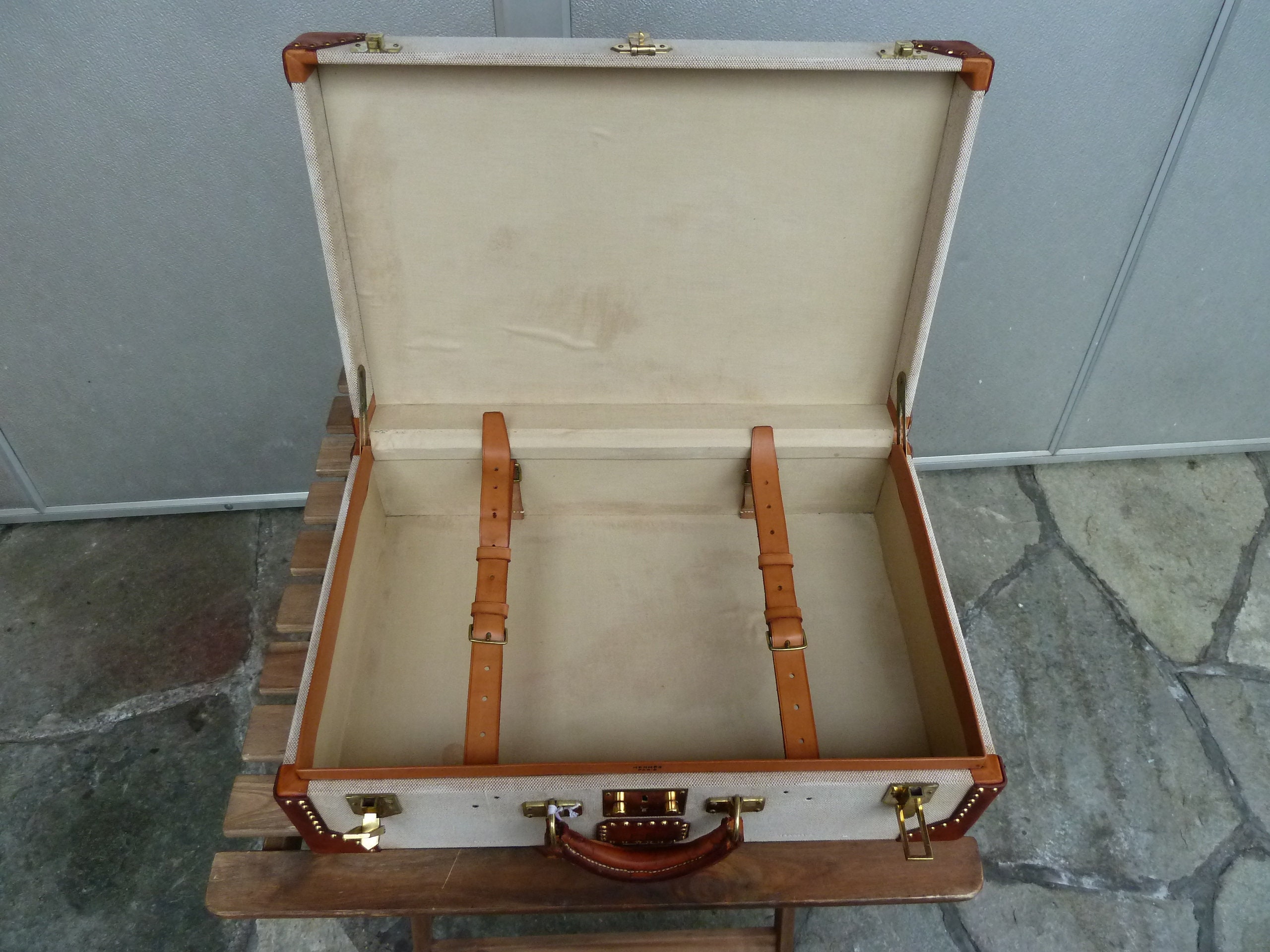 ORIGINAL HERMES Suitcase-vintage-classic 