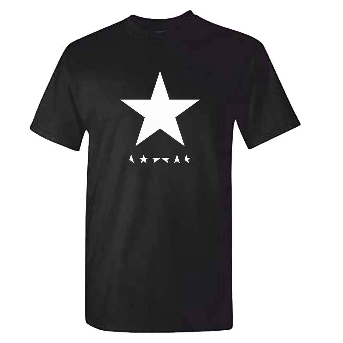 Image of Blackstar Tshirt - Mens David Bowie Black Star T Shirt