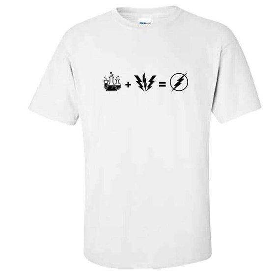 flash equation t shirt