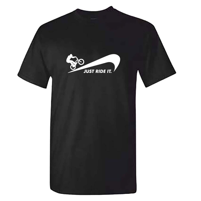BMX Tshirt Just RIDE It Mens Funny Bike Gift T-shirt | Etsy