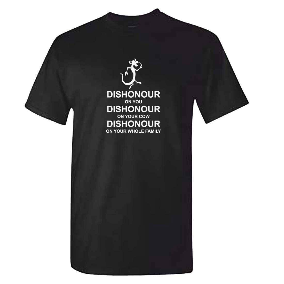 Image of Mens Mulan Mushu Inspired Tshirt - Dishonour On You