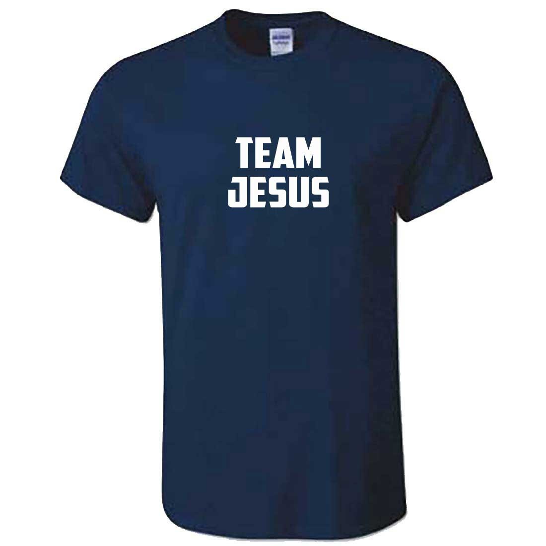 Image of Team Jesus Tshirt - Christian Clothing Catholic Church Faith