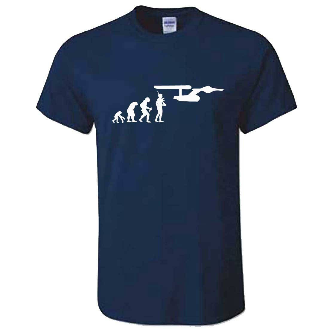 Image of star Trek Evolution T-Shirt - Mens Uss Enterprise Tshirt