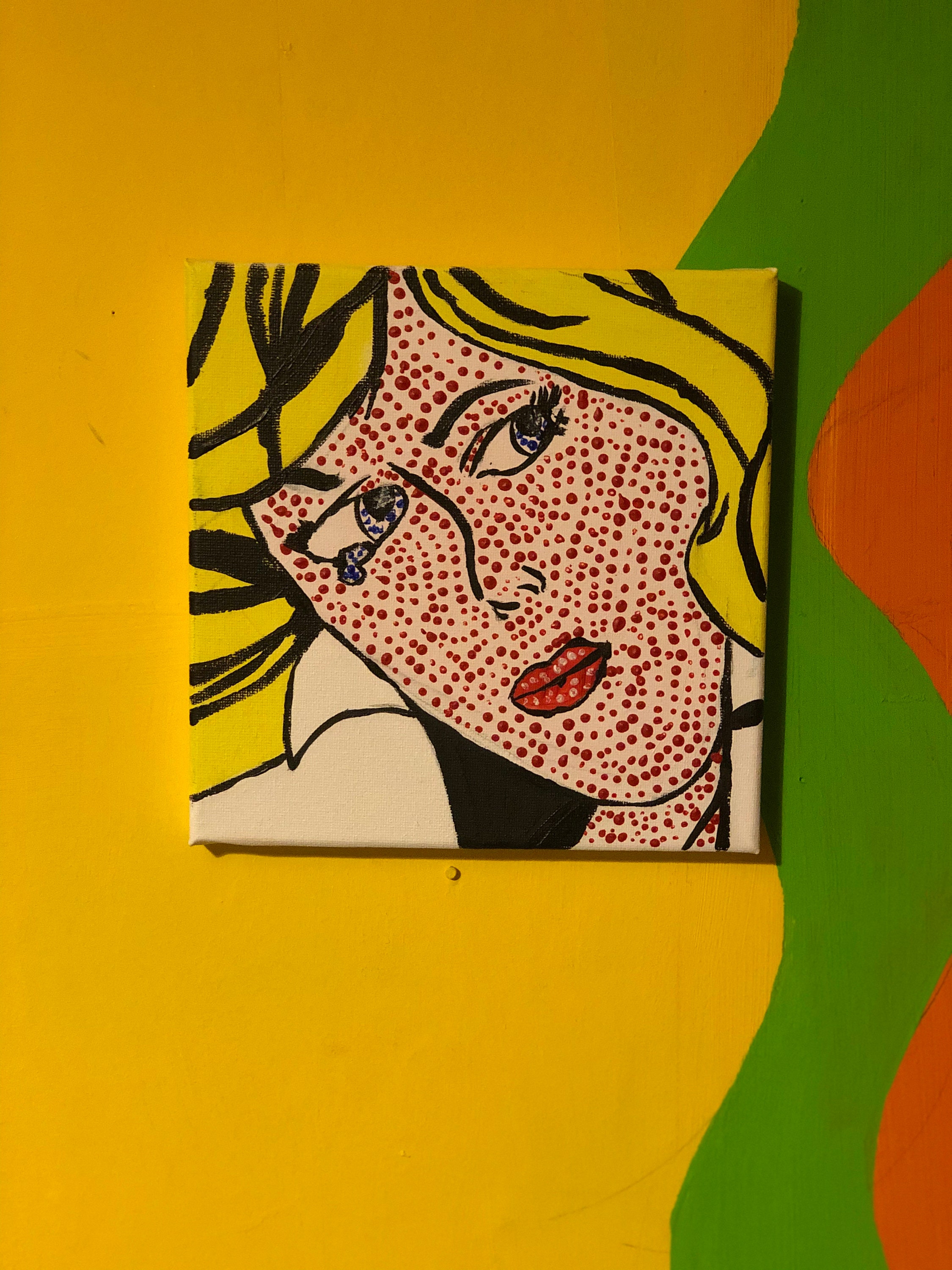China Pure Handmade Abstract Contemporary Modern Pop Art Painting Klsjpa 0007 China Pop Art Painting And Contemporary Painting Price