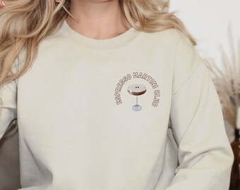 Espresso Martini Club - Crewneck - Sweatshirt - Trendy