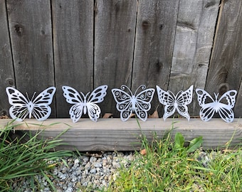 Butterfly metal wall Art outside garden gift