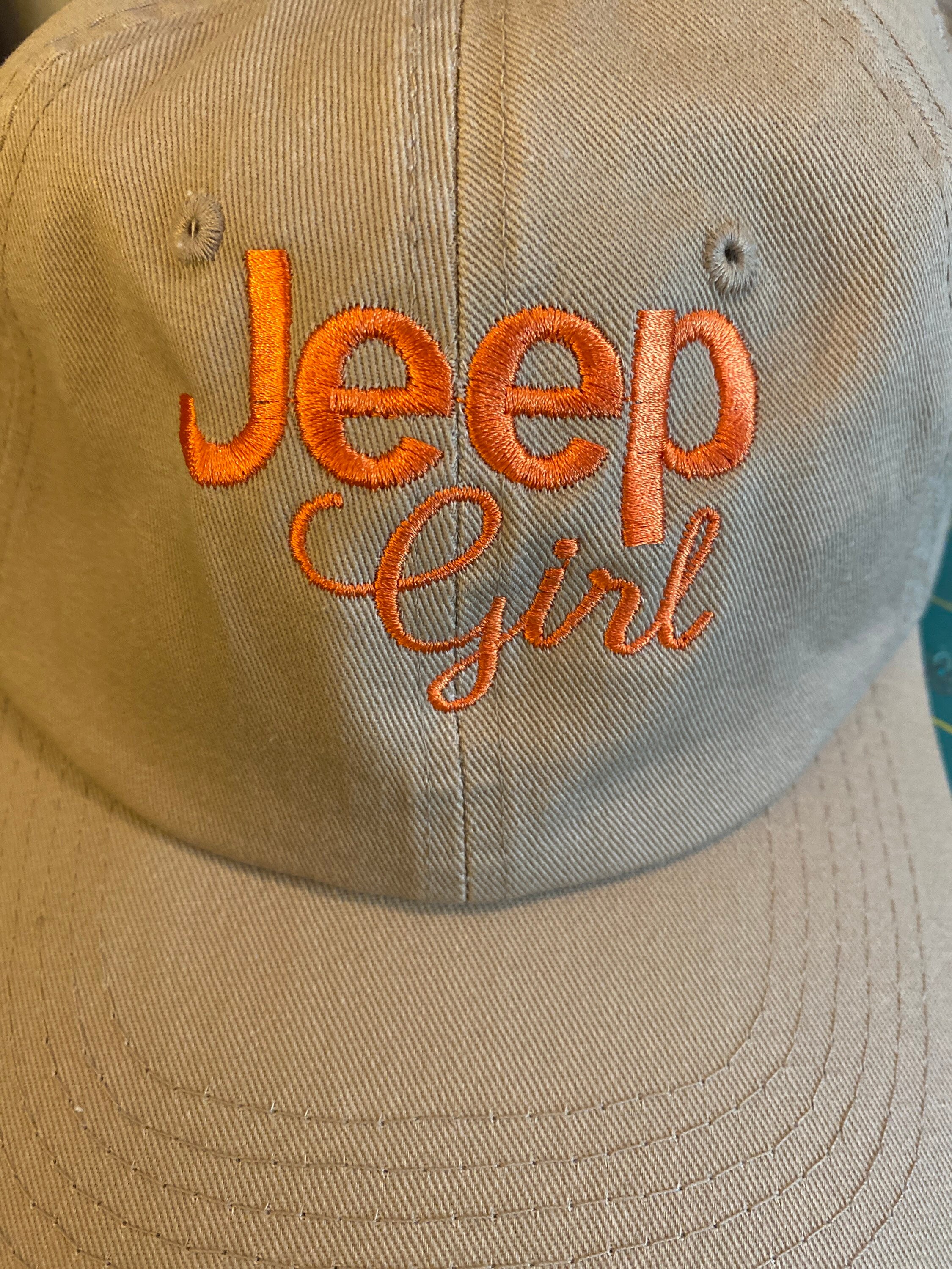 Customize Jeep girl embroidery cotton hats gifts Etsy