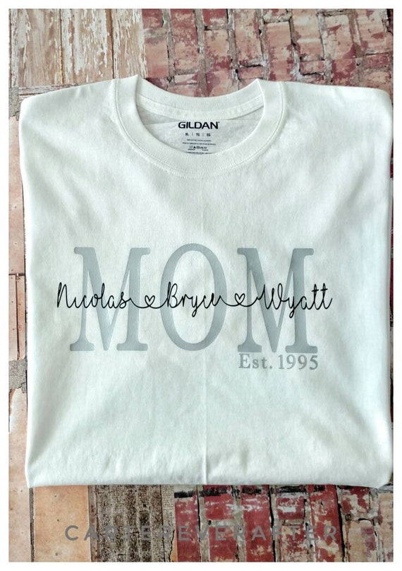 mother's day shirts personalized