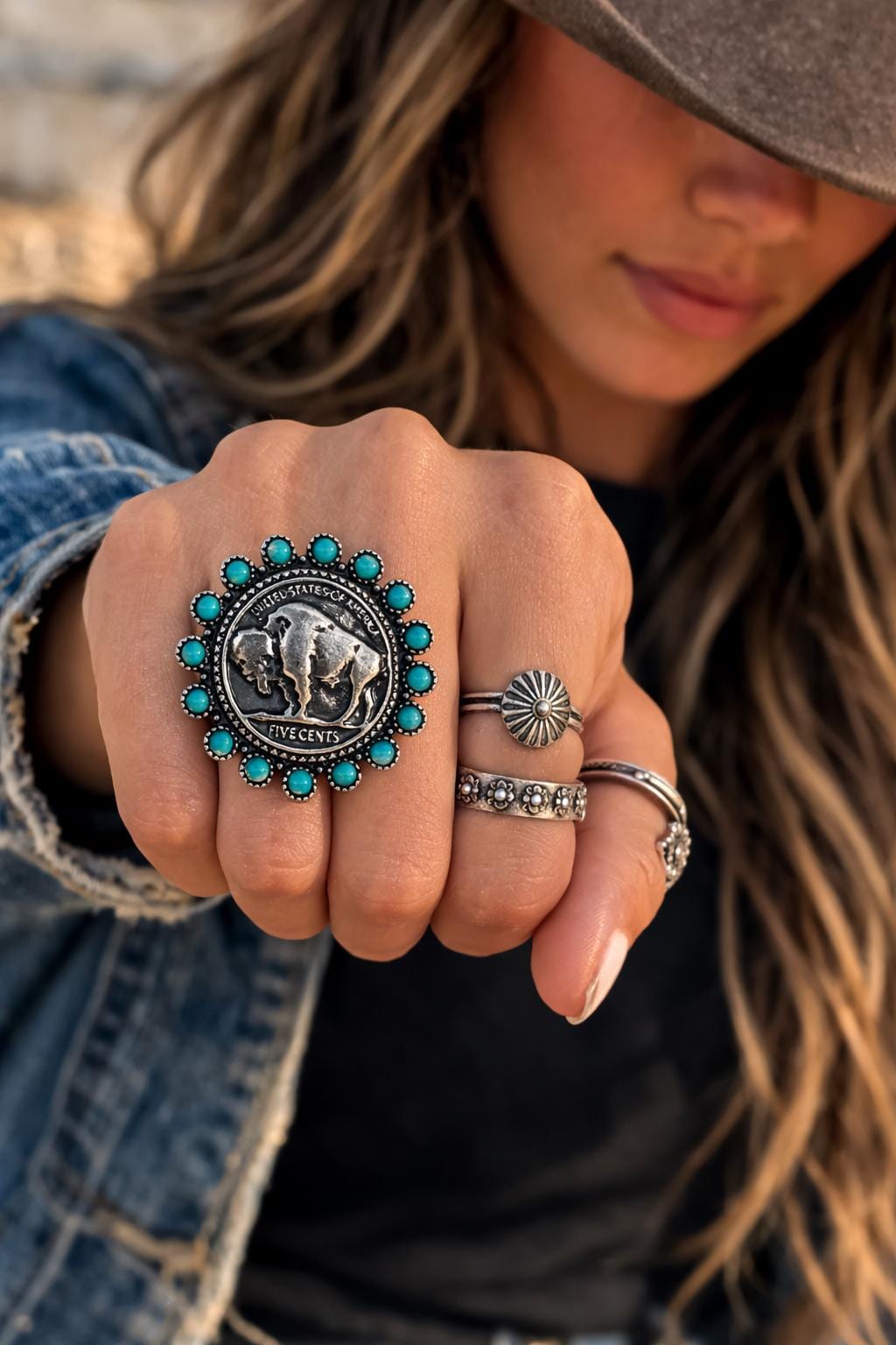 NAVAJO OLD VINTAGE シルバー ブロンズ カッパーリング 20号 Nelson Morgan Jewelry - Etsy
