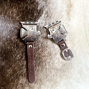 Wonderent 41mm/40mm/38mm Compatible for Apple Watch, Delicate Western Thunderbird Watch Band No. 79