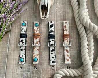 Sterling Silver Watchband Cuff by Jennie Blackgoat, Diné (navajo