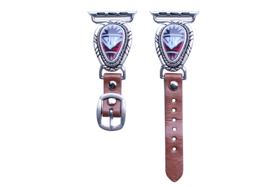 Buy 41mm 40mm 38mm Compatible for Apple Watch Delicate Western Teardrop Watch Band No. 6M Online in India Etsy