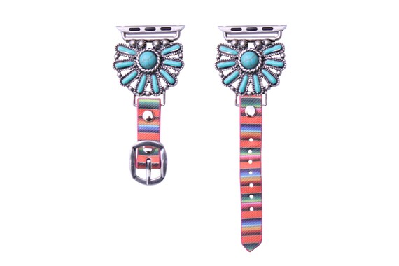 41mm/40mm/38mm Compatible for Apple Watch, Delicate Western Flower