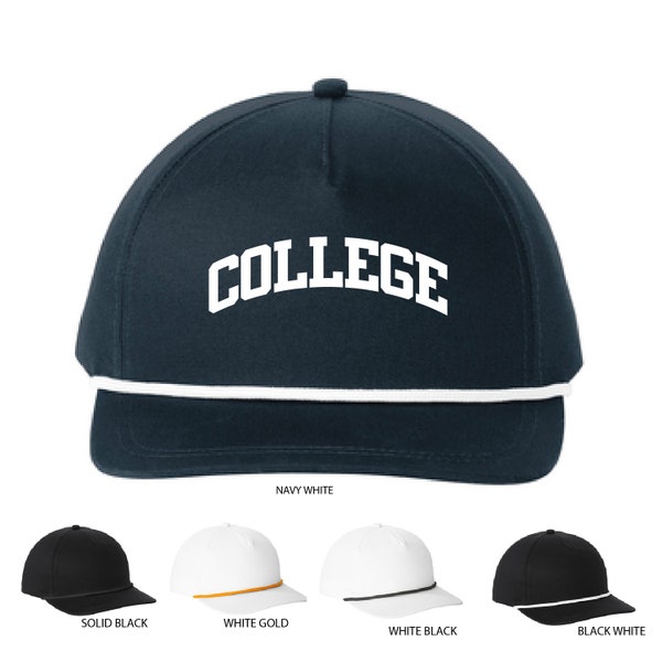 Custom Rope Hat Etsy