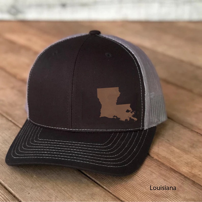 Download Louisiana Leather Patch Cap Richardson 112 Richardson Hat | Etsy