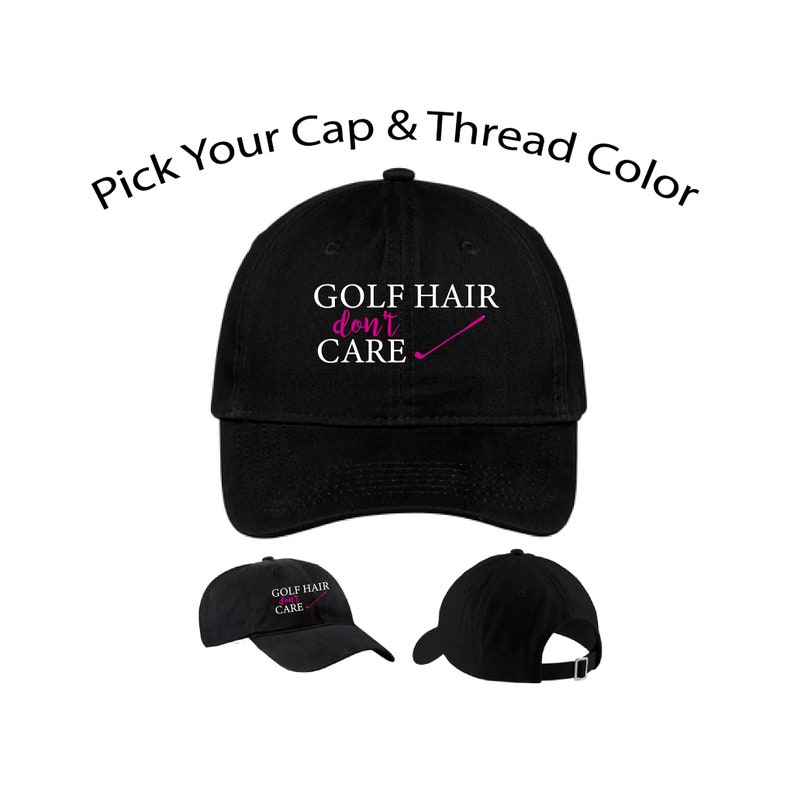 funny golf hats with hair