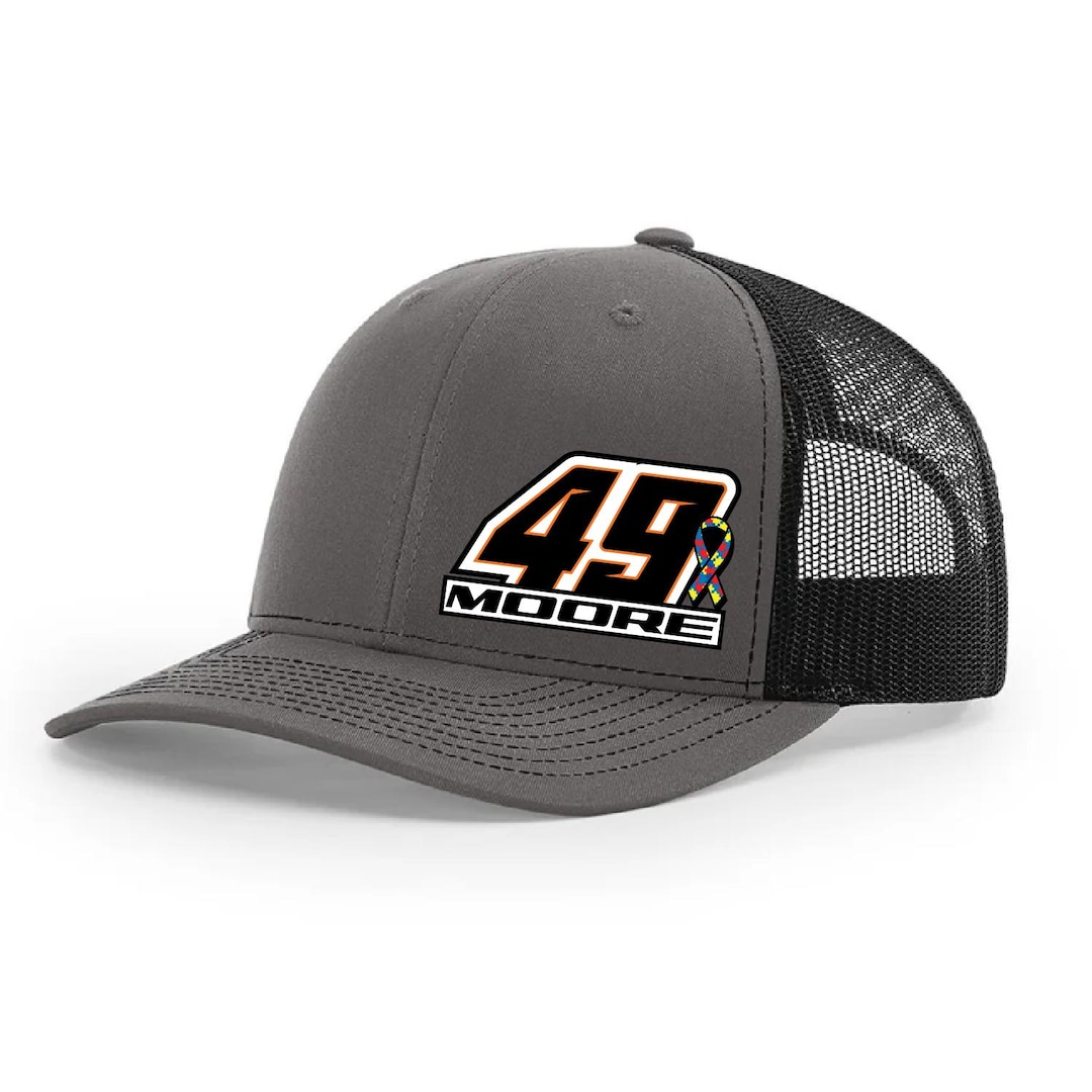 Personalized Racing Trucker Hat, Custom Name & Number, Motorsport Gift ...