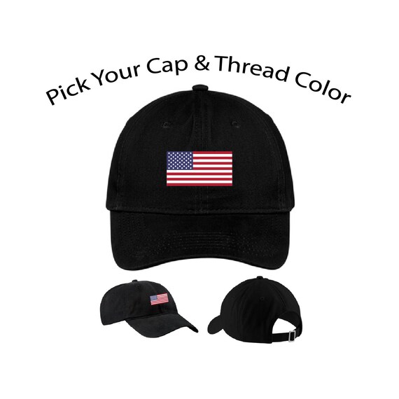 american flag dad hat