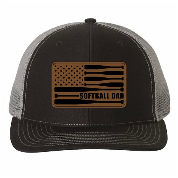 Gorra de papá de sóftbol, gorra con bandera estadounidense, gorra vegana con parche de Richardson, gorra de papá, gorras Richardson 112, regalos para él, Cap Daddy