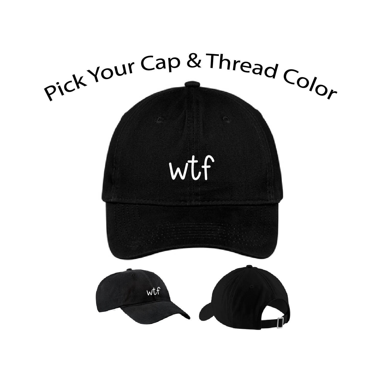 WTF Dad Cap WTF Dad Hat Dad Cap Dad Hat 