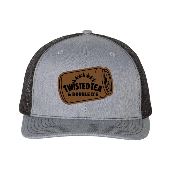 Twisted Teas and DOUBLE Ds Hat, Richardson 112, Beer Hat, Funny Hat, Richardson 112 Trucker Hat