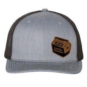 Don&#39;t Hate Me Just Because I&#39;m a Little Cooler Hat, Richardson Patch Hat, Sarcastic Hat, Richardson Leatherette Cap, Funny Cap, Cap Daddy