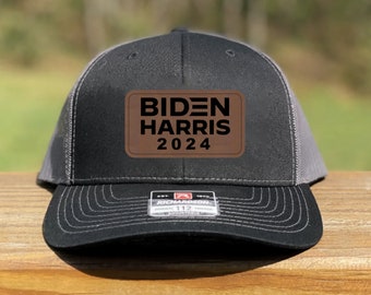 Michael Bickelmeyer 2024 Presidential Election Dad Hat - Embroidered, Navy & Green, 100% Cotton, Adjustable Buckle - View #6