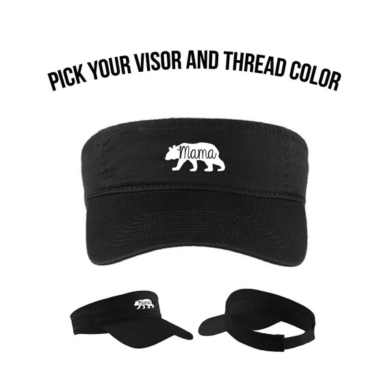Mama Bear Visor Mama Bear Cap Cute 